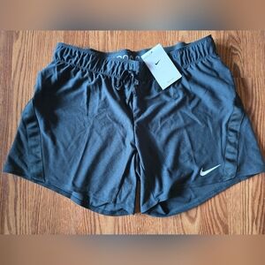 Womens M Nike Dry Attck Shorts NWT Grey